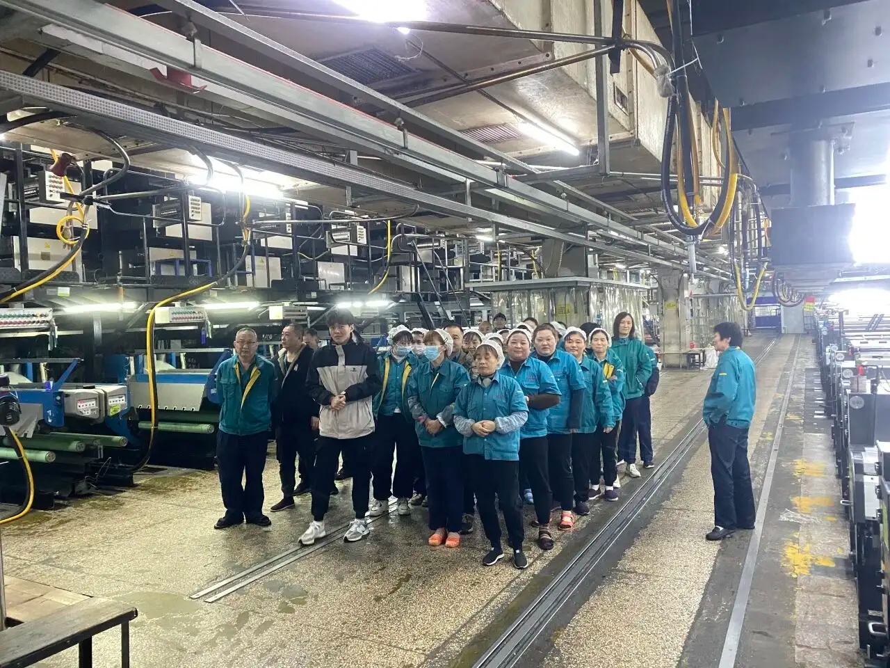 Changshu polüester viib läbi erakorralise evakuatsiooniõppuse